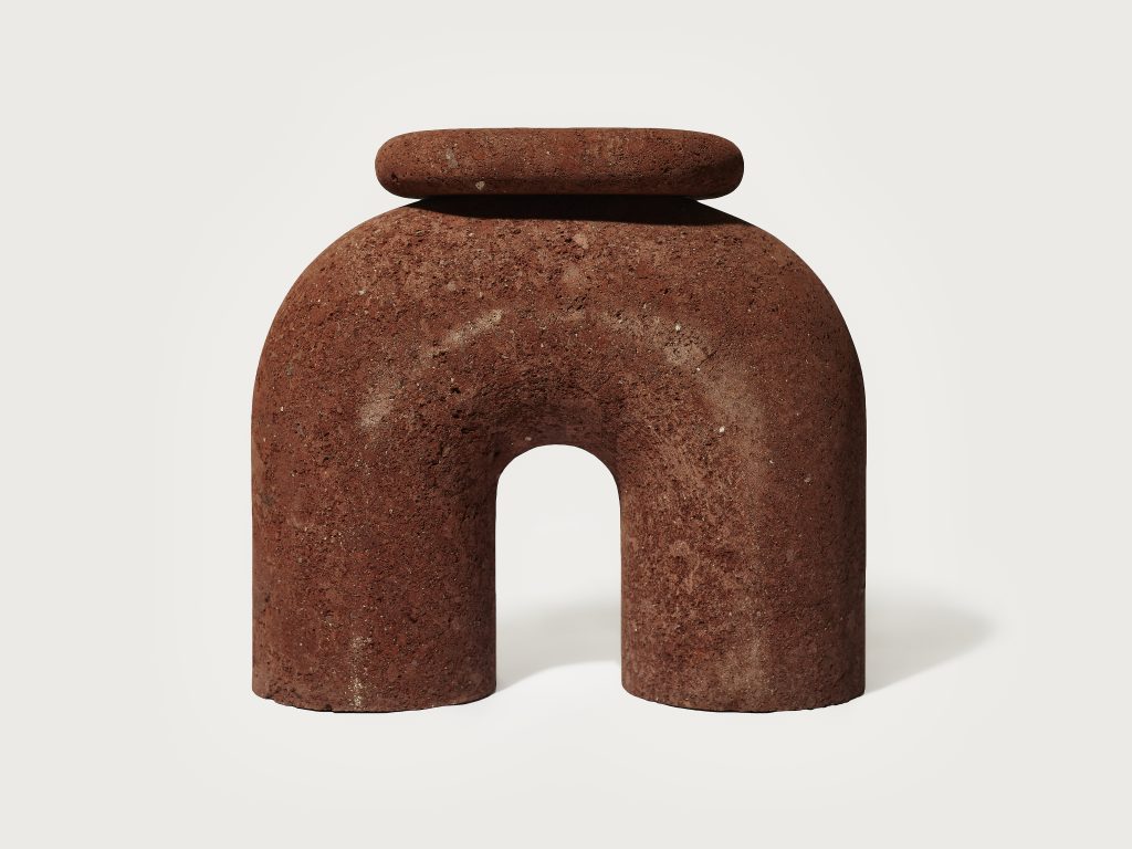 Neolithic Thinker Stool by Panorammma Atelier