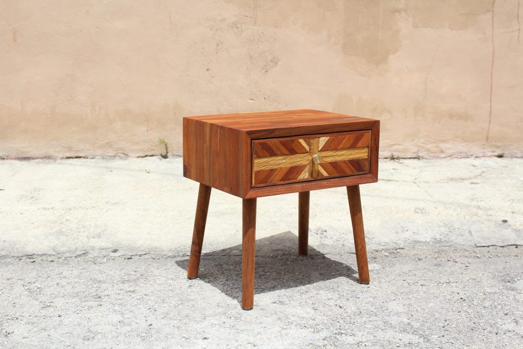 Reclaimed Tzalam Wood Night Stand by Studio ORYX
