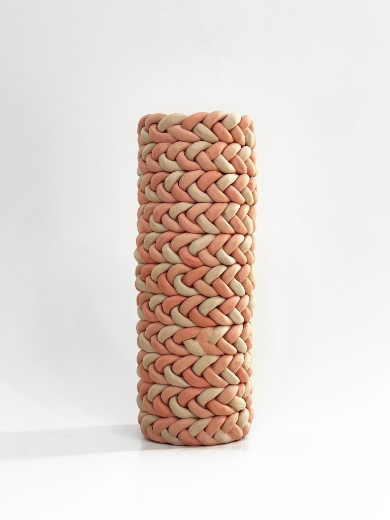 Braided Vase 1 by Bar Bergman