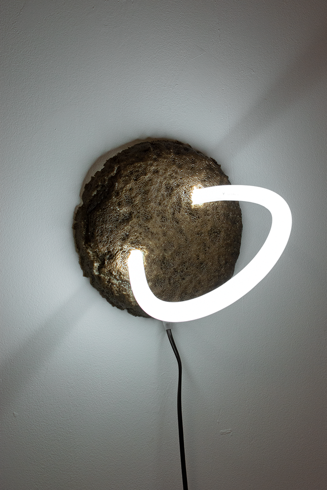 Carpet Matter Metal Wall Lamps #2 by Riccardo Cenedella