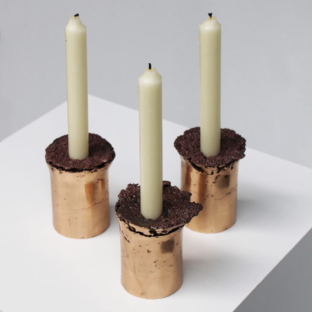 Sprue Candlesticks Set of 3 V by Studio Sunt