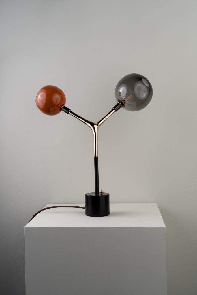 Mácula Minimalist Table Lamp by Isabel Moncada