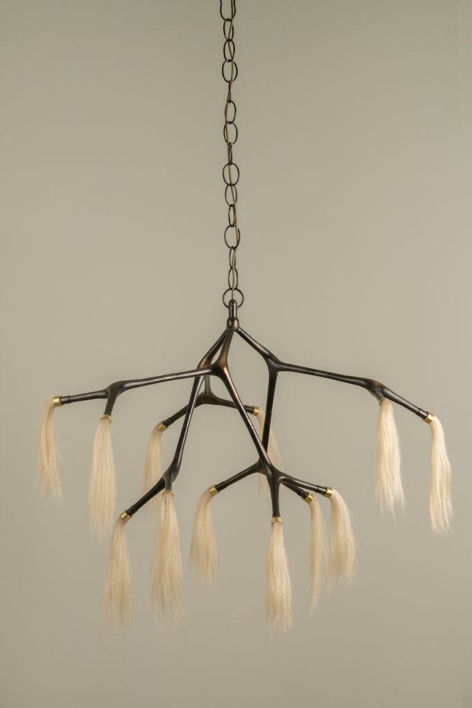 Maratus Horsehair Light Fixture
by Isabel Moncada
