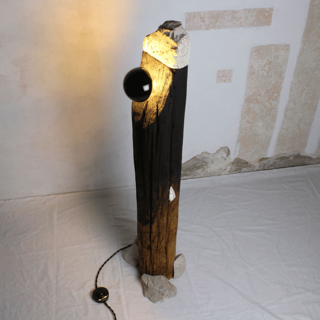 Totem Floor Lamp by Gábor Góbi
