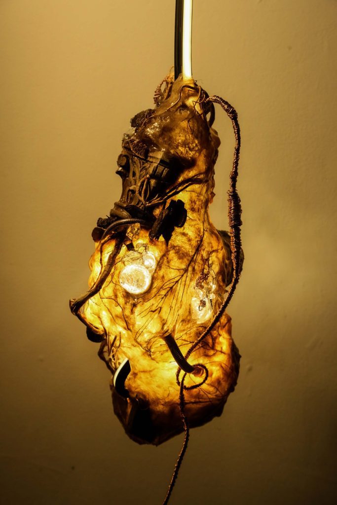 "Weaver Nest" Bio Plastic lamp