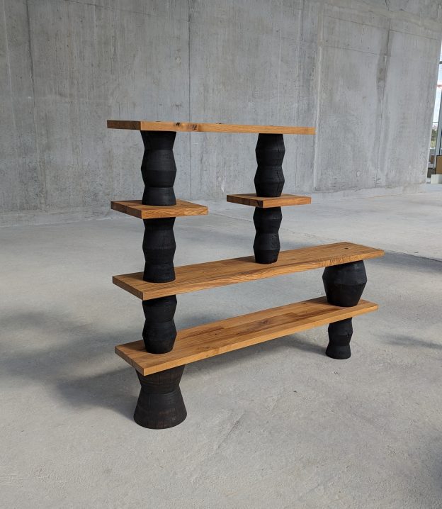 Mara No. 1 – Oak Wood Shelving Unit
by Guillaume Thireau