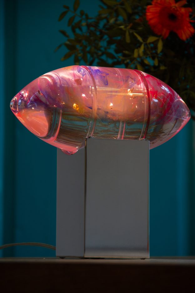 Helios – Interactive Aluminum And Acrylic Table Lamp by Zoran  Strijbosch