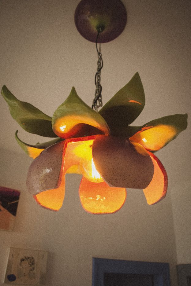Amaryllis – Sculptural Flower Ceiling Lamp
by UAU Studio