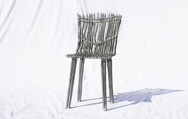 Chair T-003 metallic design
by Nicolas Erauw