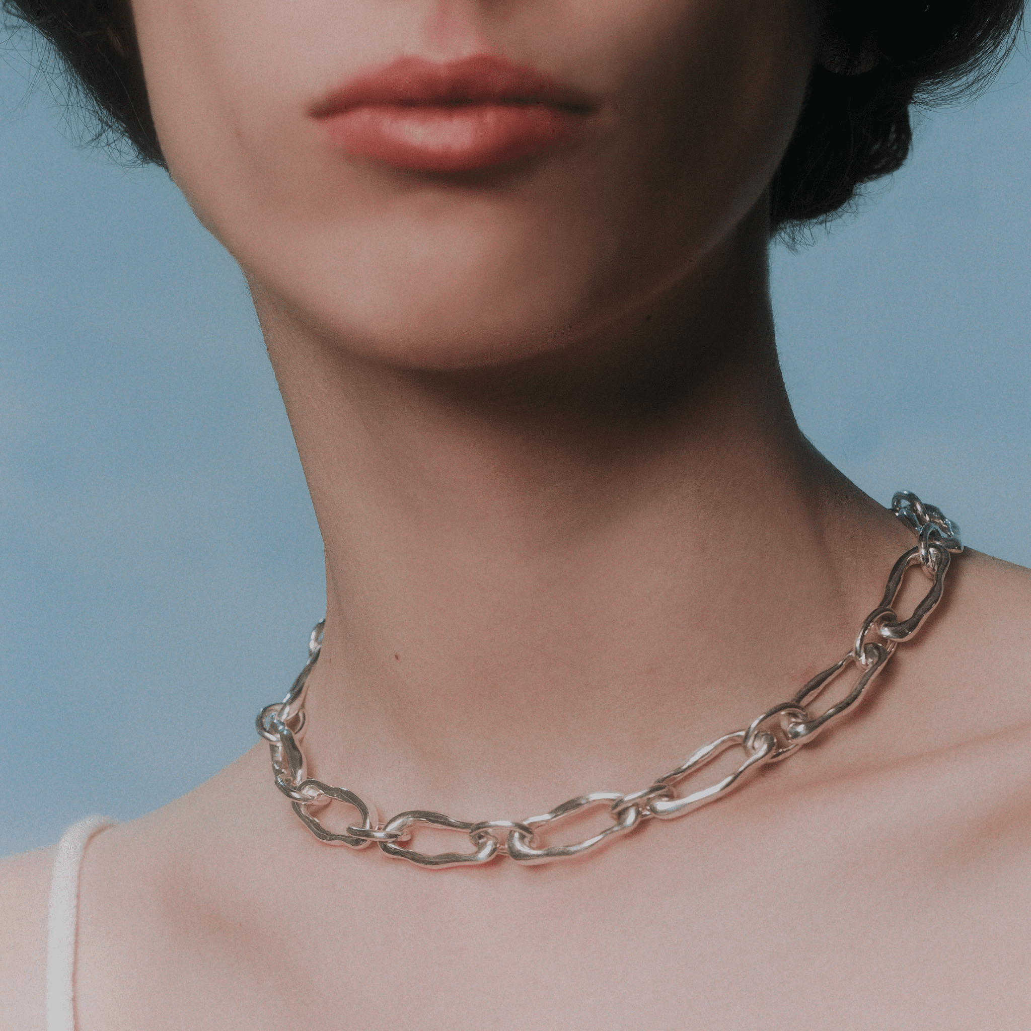Collage Sterling Silver Necklace
by By Way Of
