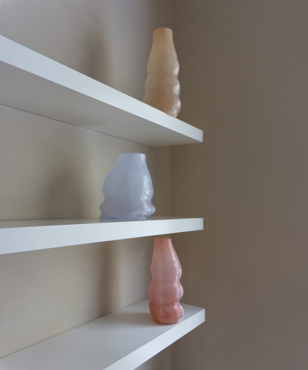 Flow Vase – Rose by STUDIO MILENA KLING