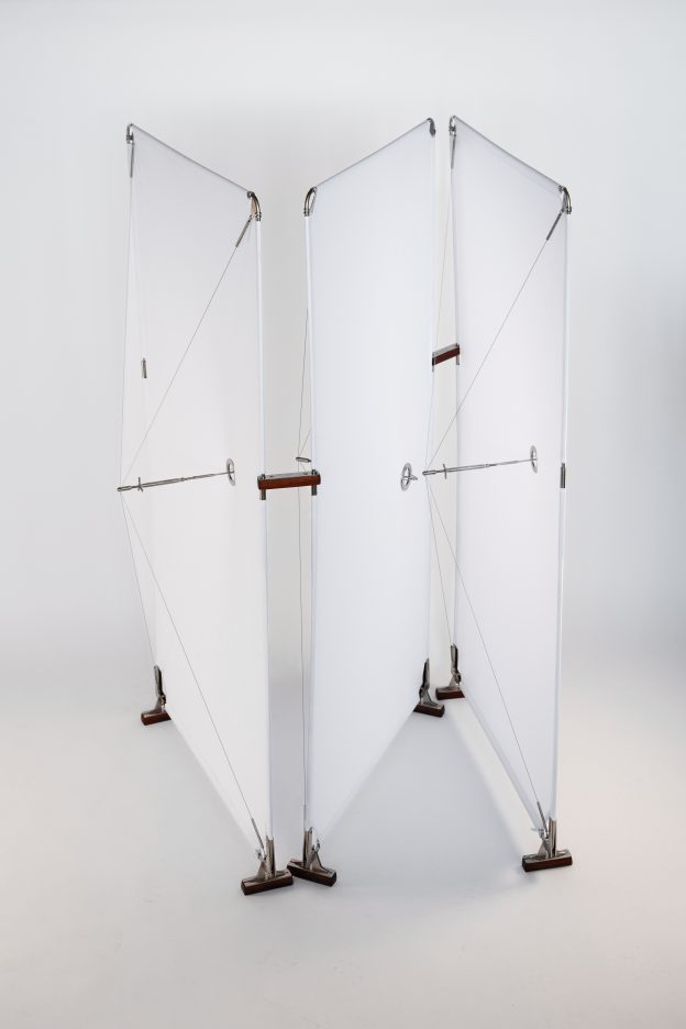 Modular Textile Room Divider by Szostak Atelier 