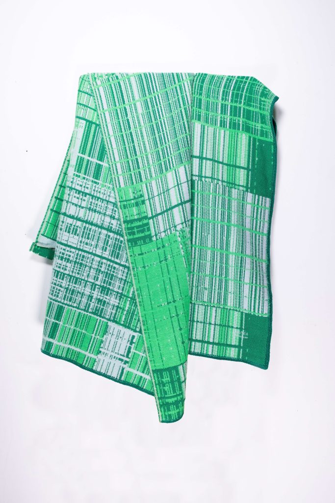 Jacquard weaving by Emma Terweduwe