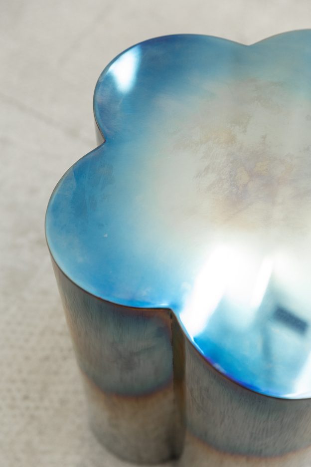 Barvinok – Steel Side Table by FURN OBJECT