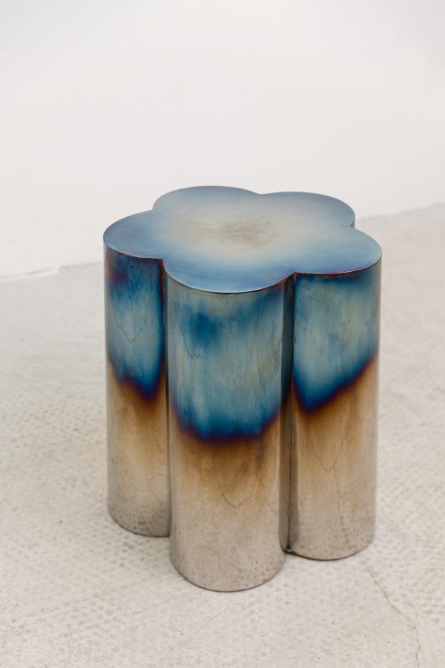 Barvinok – Steel Side Table by FURN OBJECT