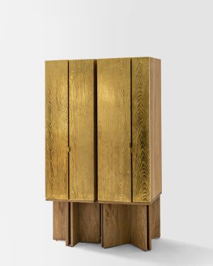 Aurum – Gold Leaf Cabinet (large)
by Peca Mobiliario