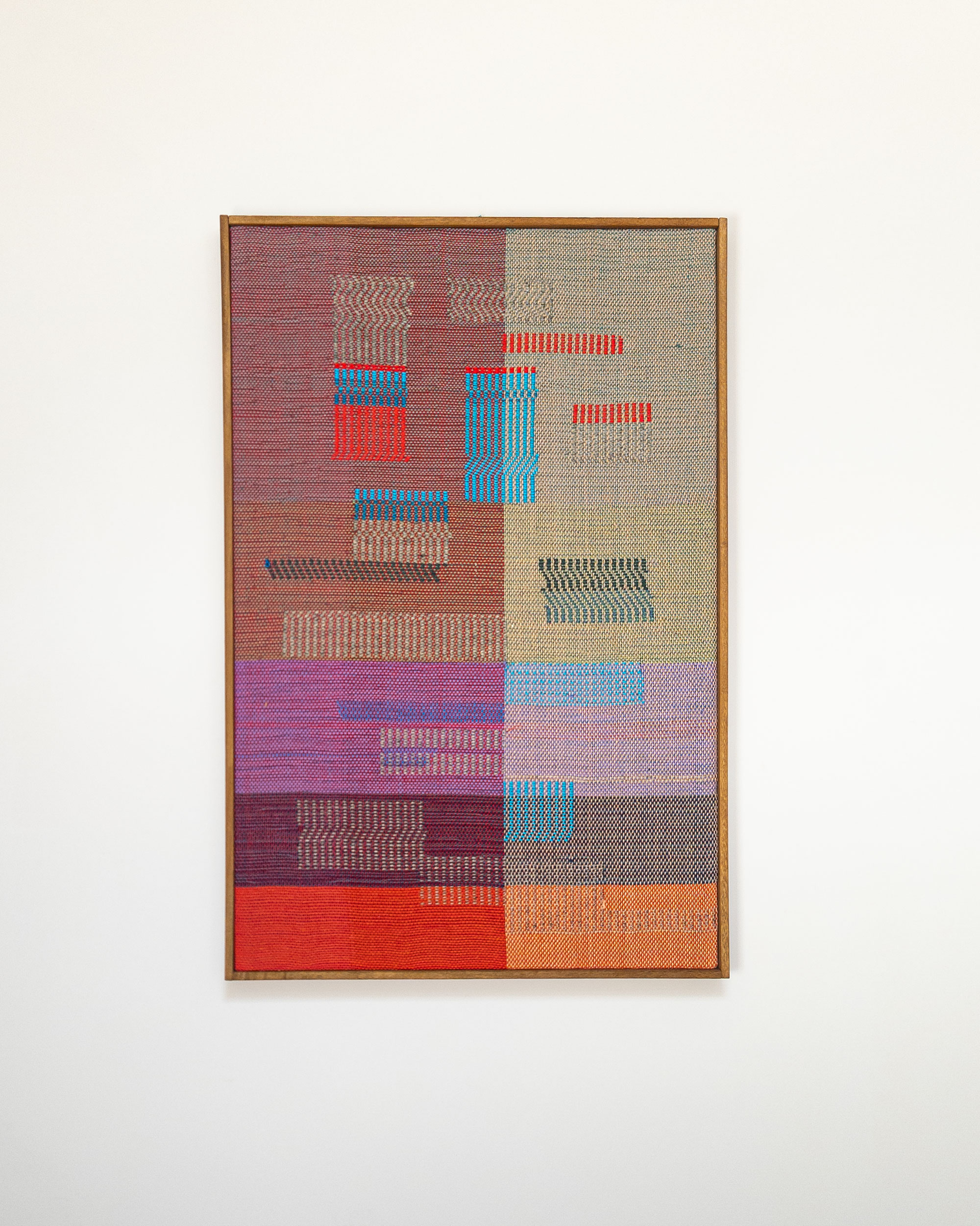 Spigolatura N°54 – Handwoven Wall Art by Susanna Costantini