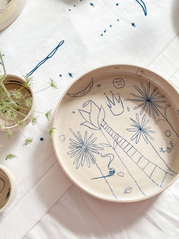 Turchino – Tattooed Ceramic Plate
by ccontinua+mamt