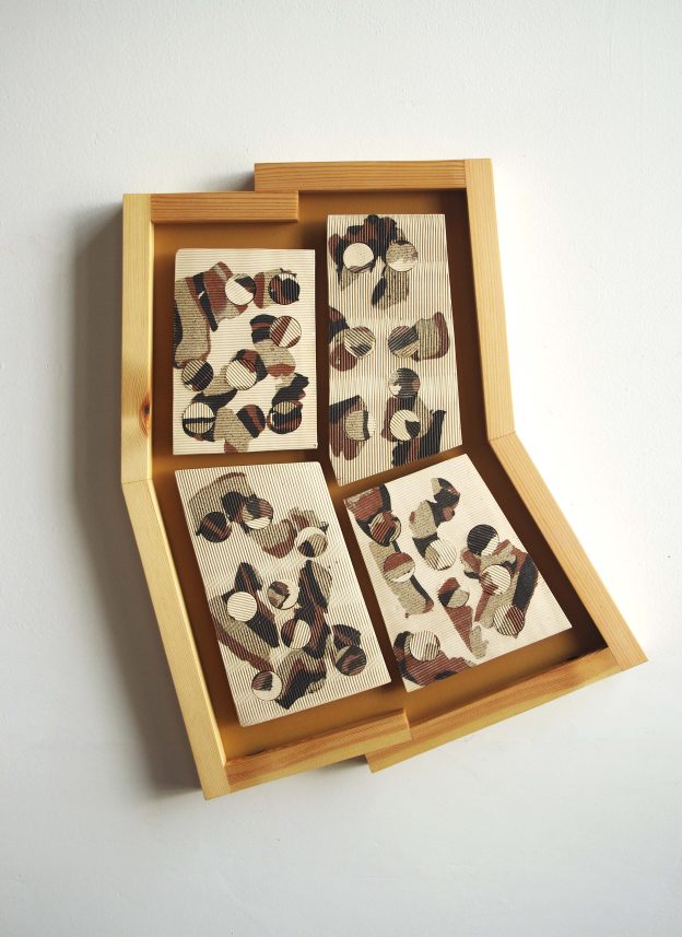 Frame – Stoneware & Oak Wall Art
by Isabella Artale