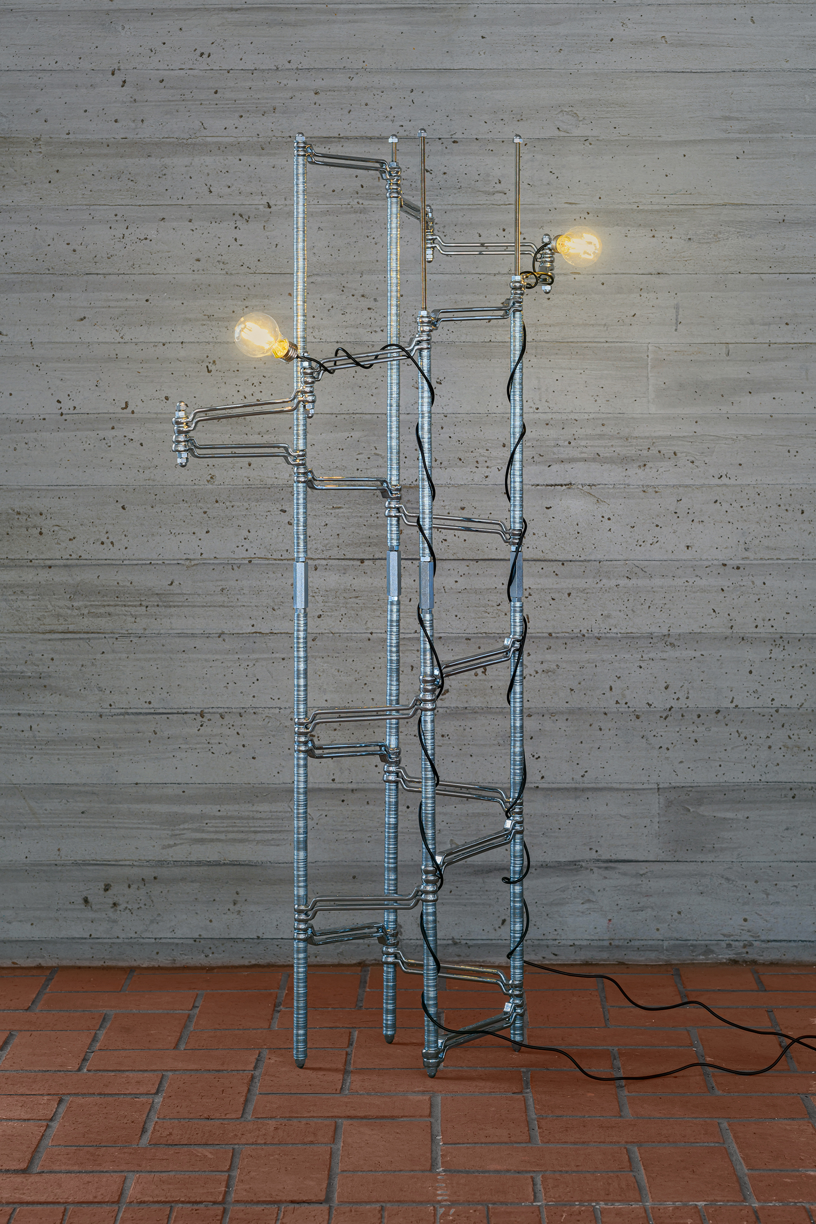 Wrench – Standing Lamp by Iyo Hasegawa