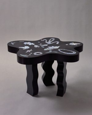 Jagae – Wood & Mother Of Pearl Coffee Table
by WKND Lab