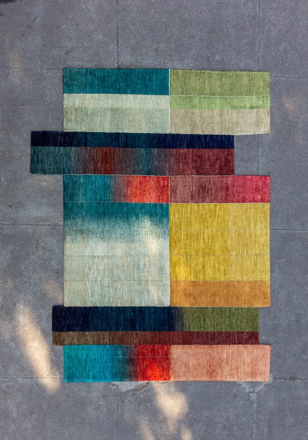 The Calendar – Hand Knotted Wool Rug by A* alittlemore studio