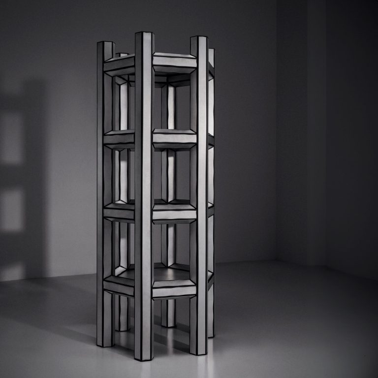 Hex – Aluminum & Steel Shelf
by STUDIO GUILTY