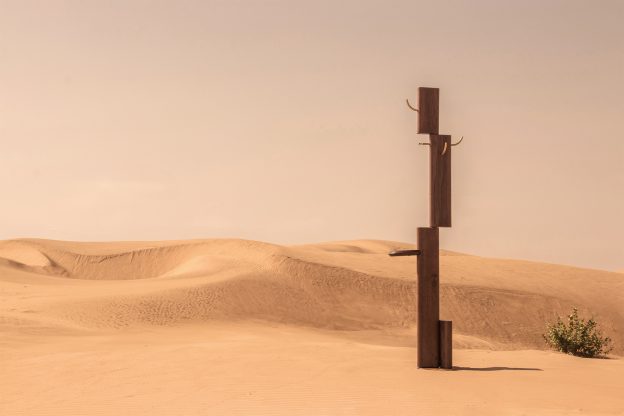 Objects Of Legacy No. 10 – Standing Coat Rack by Jagdish Sutar