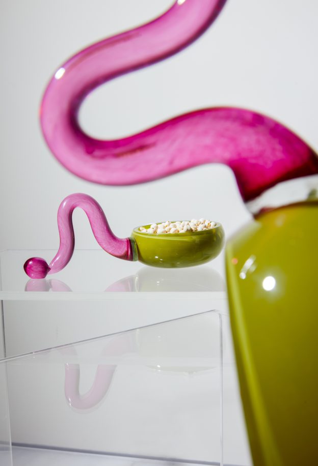 Wavy Lady – Glass-blown Dish
by Deya