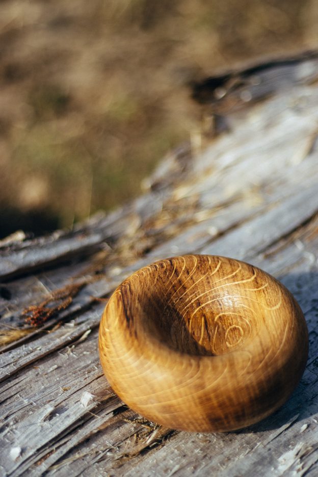 Click – Small Oak Bowl
by Gigi Cooke