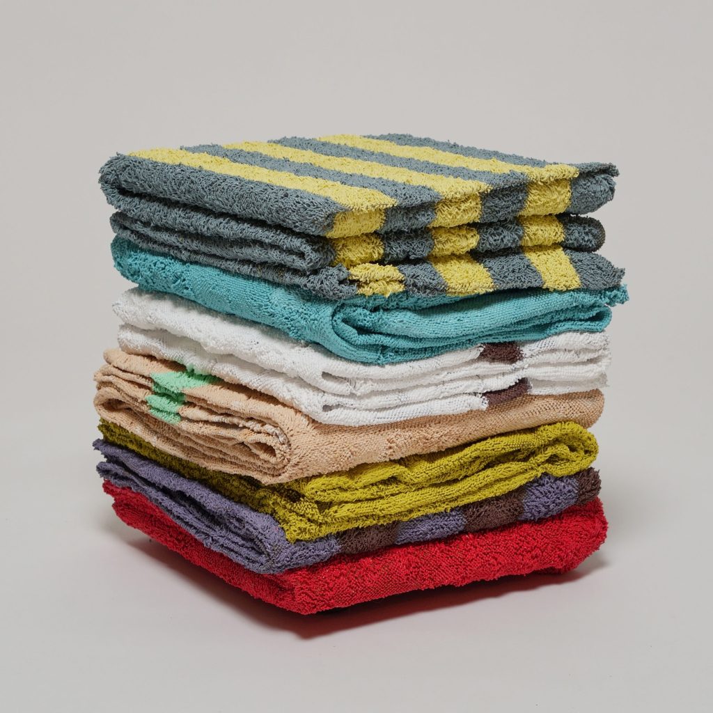 Towel Stool by Laura Dominici in collaboration with Basil Schu