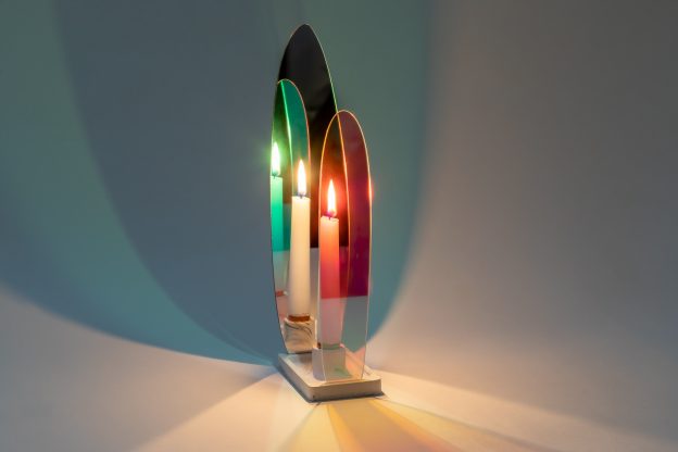 Dichroic Iridescent Candleholder
by Catrinel Sabaciag