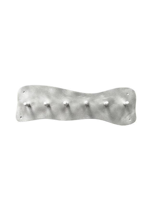 Aluminum Wall Coat Rack by Six Dots Design