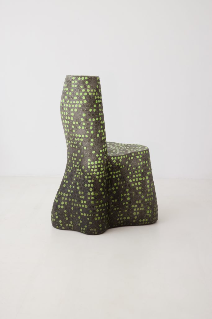 Command Chair – Lime Plaster by Studio Martina Dimitrova