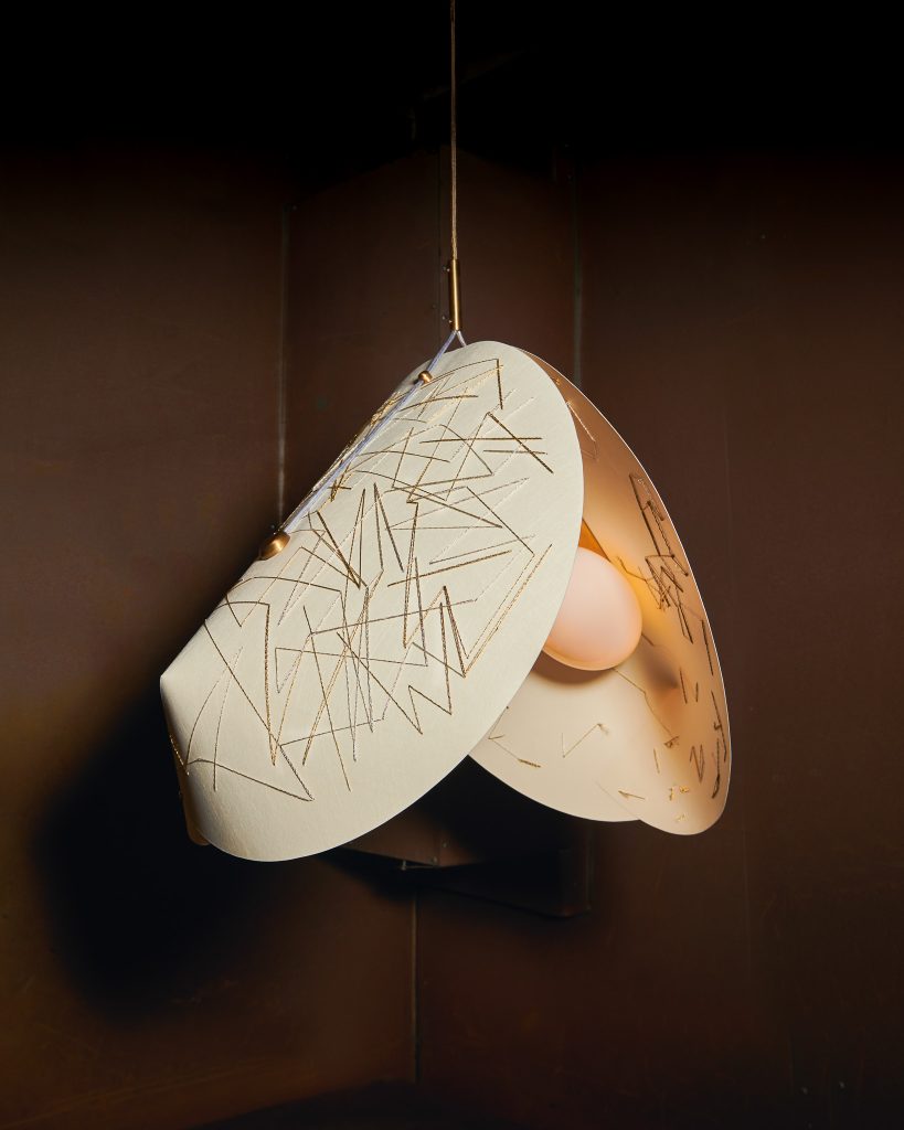 Concha Embroidure Limited Edition Pendant Light