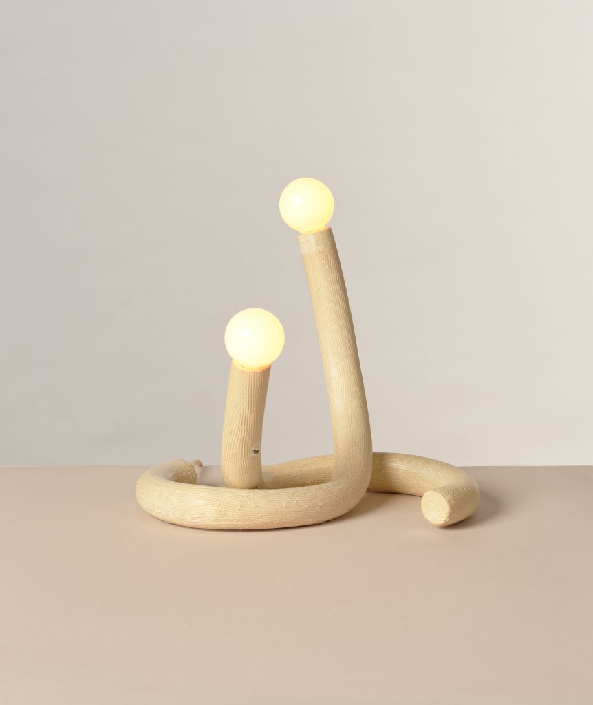 Embrace – Ceramic Table Lamp Set by Rory Shamlian