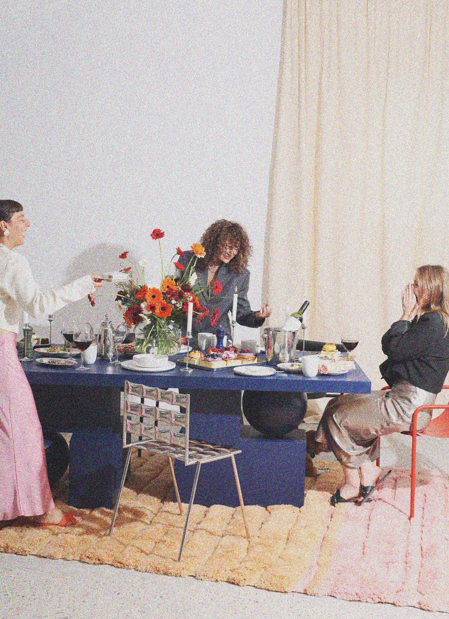 Mess – Wood / Steel Dining Table by SALAK Studio | ADORNO DESIGN