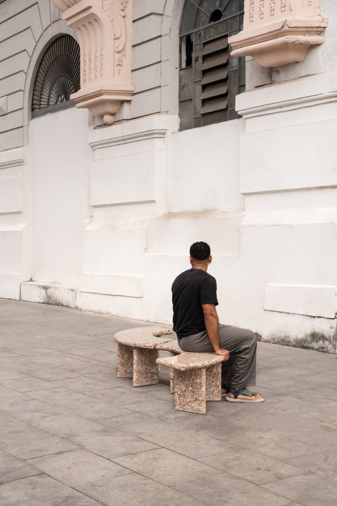 Brut – Terrazzo Bench