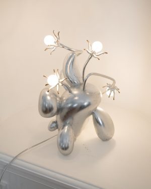 La Fleur Fanée - Aluminium Table Lamp