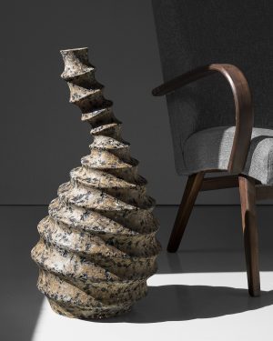 Erosion — Handbuilt Sculptural Art Vase