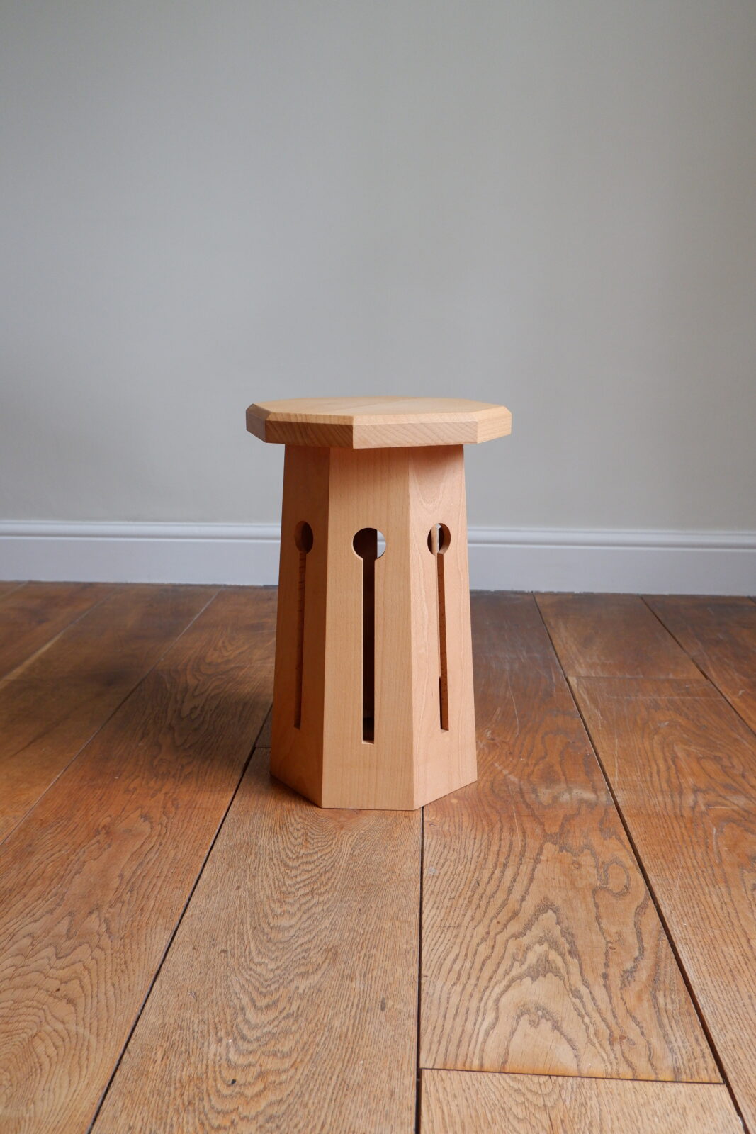 Algers - Wooden Side Table / Stool — 7