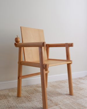 Apple Chair - Beech Wood Arm Chair