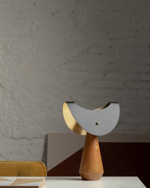 Le Lune - Wood Table Lamp