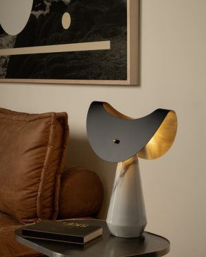 Le Lune - Marble Table Lamp