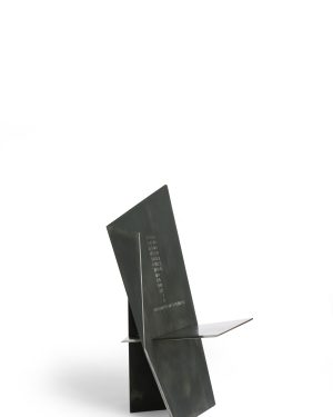 Harakiri - Aluminum And Damascus Steel Chair