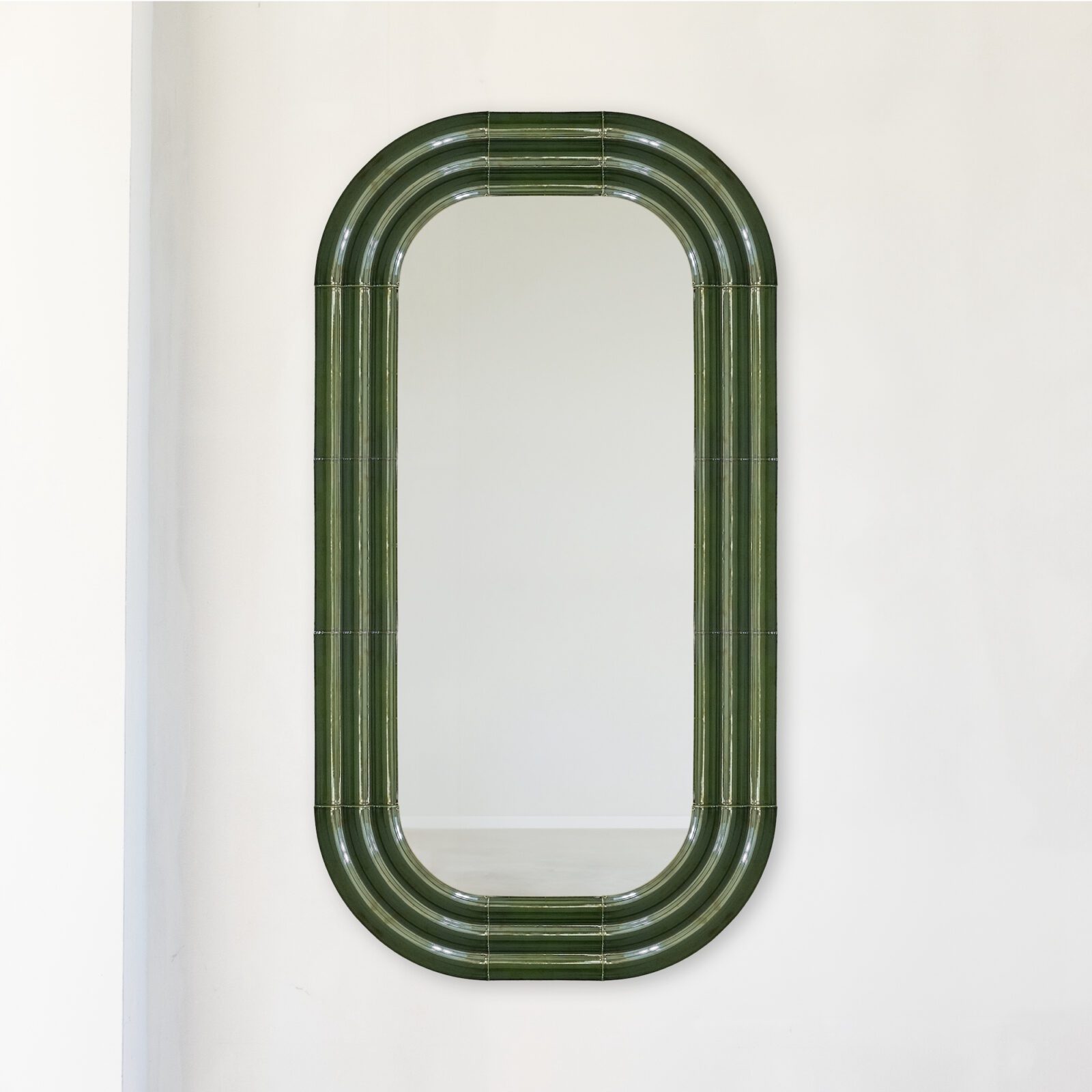 Elo Mirror 150x80 Cm - Hand Glazed Ceramic — 5
